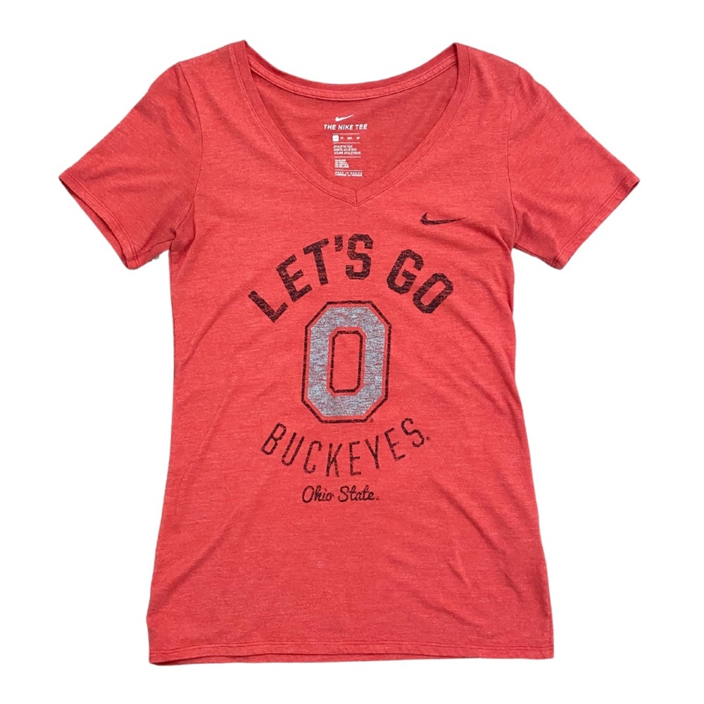 Nike Ohio State Buckeyes Red Tee (XS)